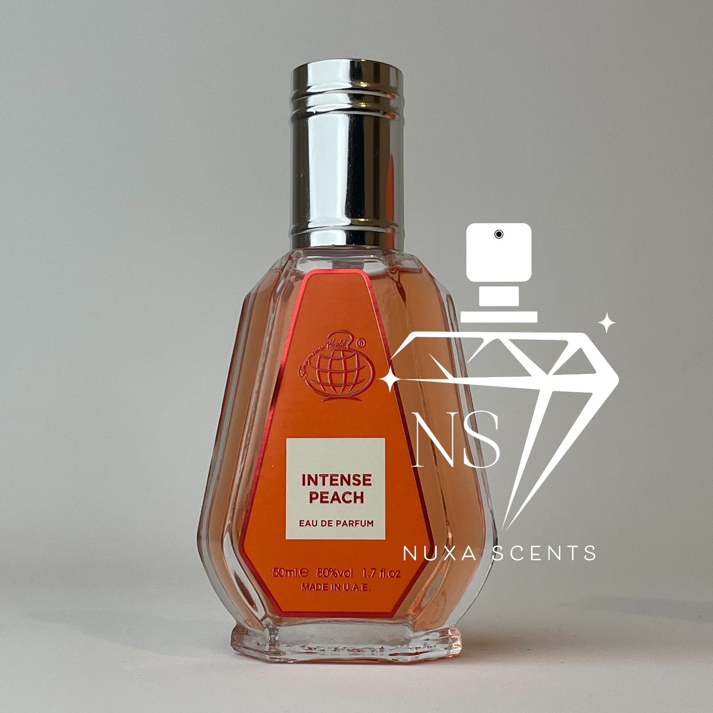 Intense Peach Perfume 50 mL EDP Fragrance World