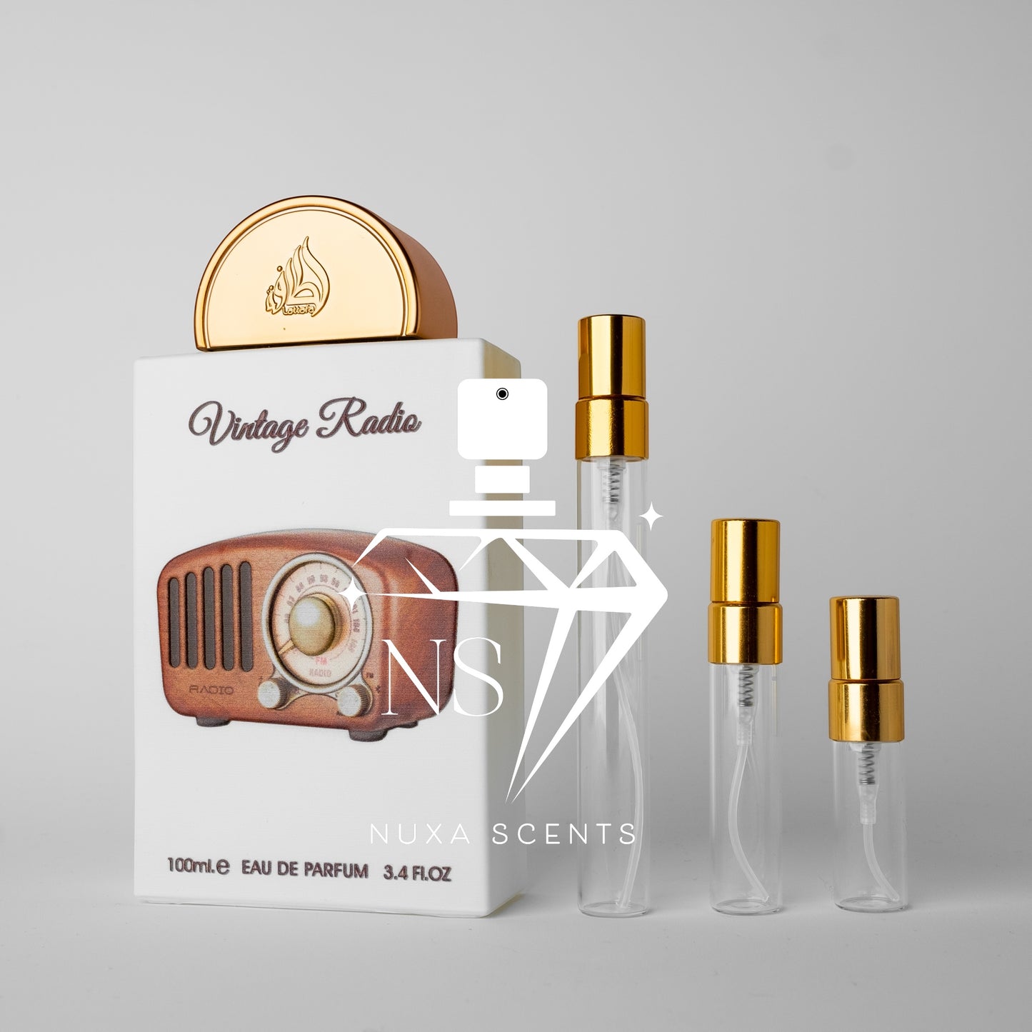 Vintage Radio by Lattafa Pride