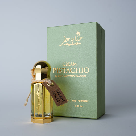 Cream Pistachio Concentrated Perfume Oil by Hekayat Attar
