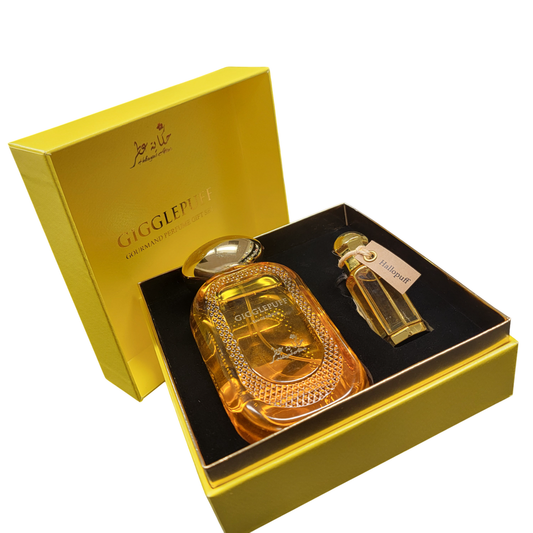 Gigglepuff Gift Set by Hekayat Attar EDP 100ml + 12mL Oil