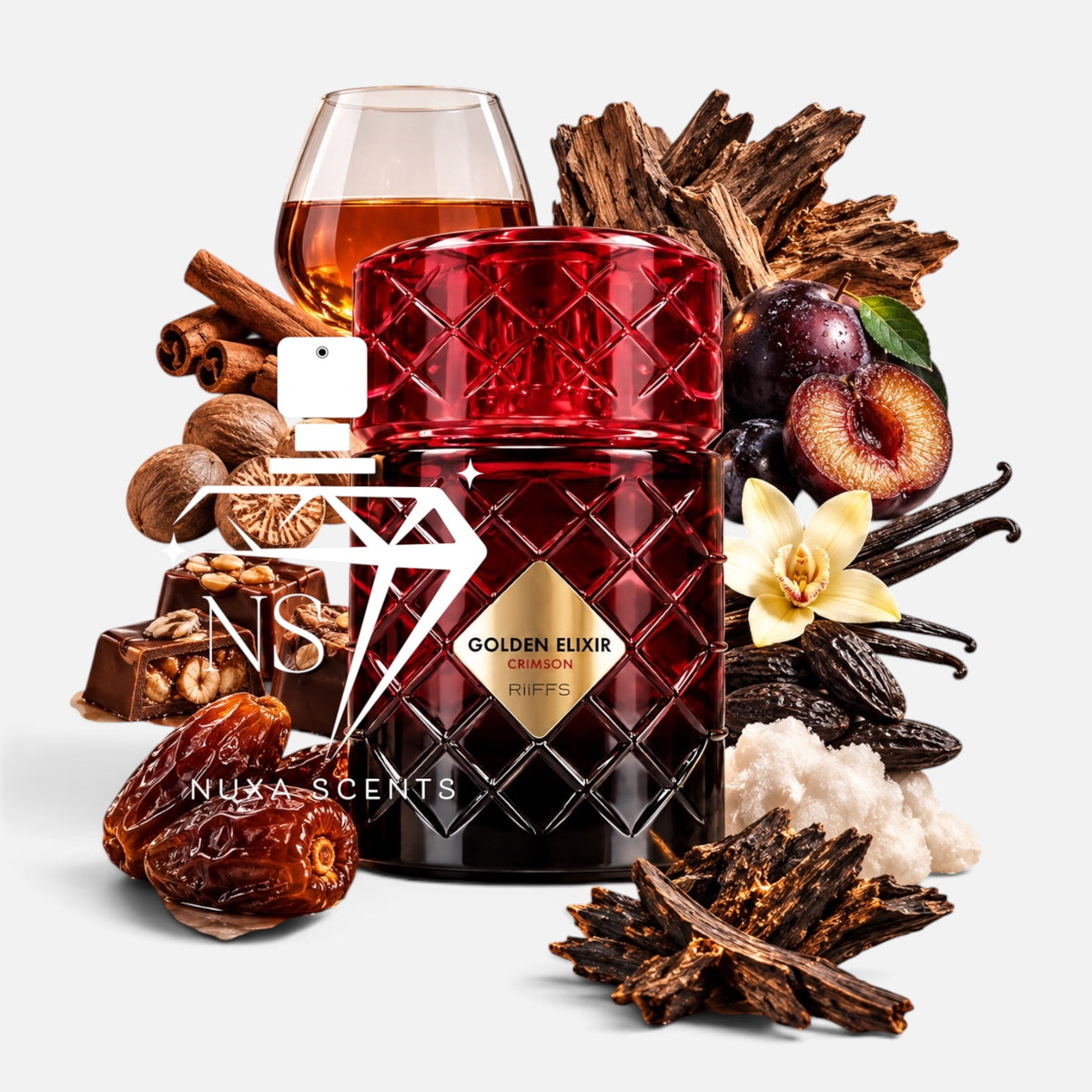 Golden Elixir Crimson 100ml Extrait de Parfum by Riiffs