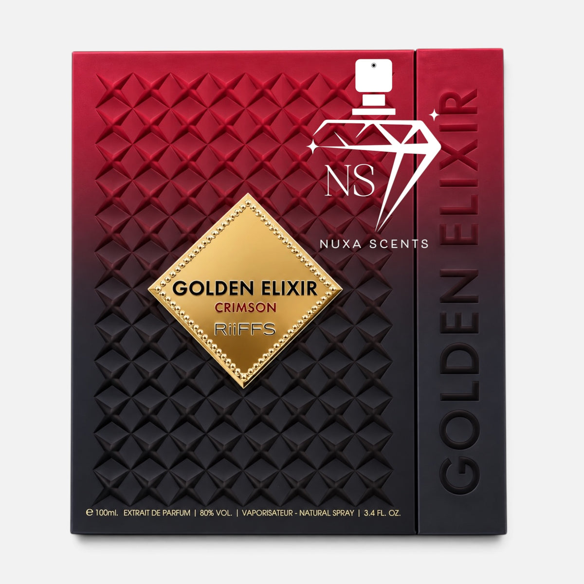 Golden Elixir Crimson 100ml Extrait de Parfum by Riiffs