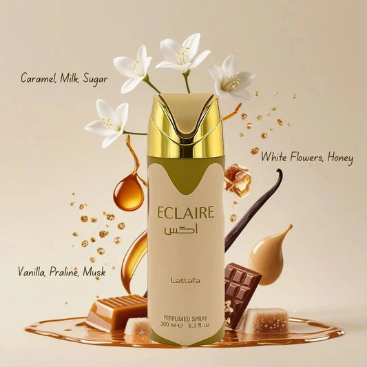 Eclaire Deodorant Body Spray Lattafa 200mL