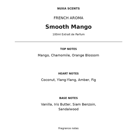 Smooth Mango French Aroma perfume Nuxa Scents 2
