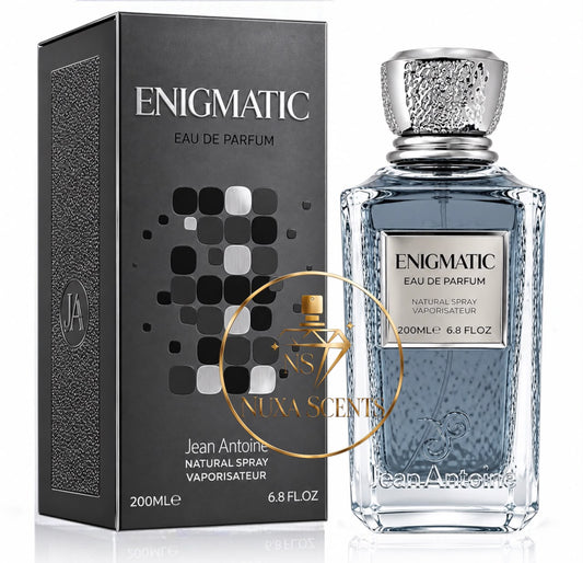 Enigmatic - Jean Antoine Eau de Parfum 200ml perfume box and bottle | Nuxa Scents